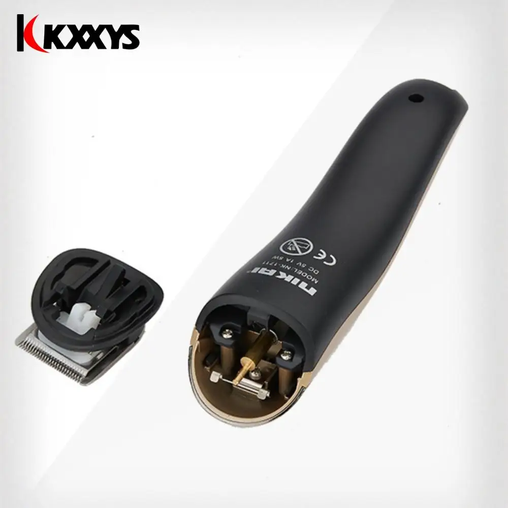 Kemei электрическая машинка для стрижки волос мини триммер бороды Парикмахерская