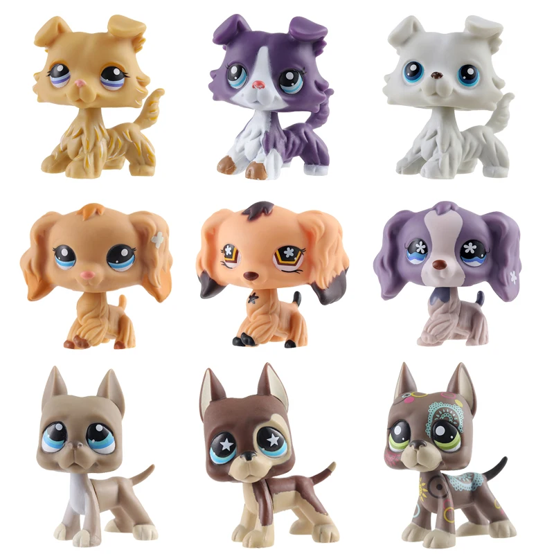 LPS pet shop оригинальные игрушки коллекция кошек и собак короткие Коты дададан