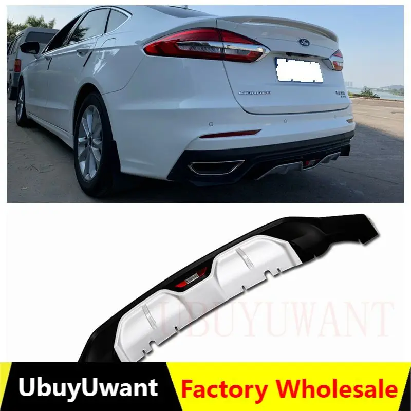 Для Ford Mondeo 2013 2014 2015 2016 2017 2018 задний спойлер бампер диффузор защитные