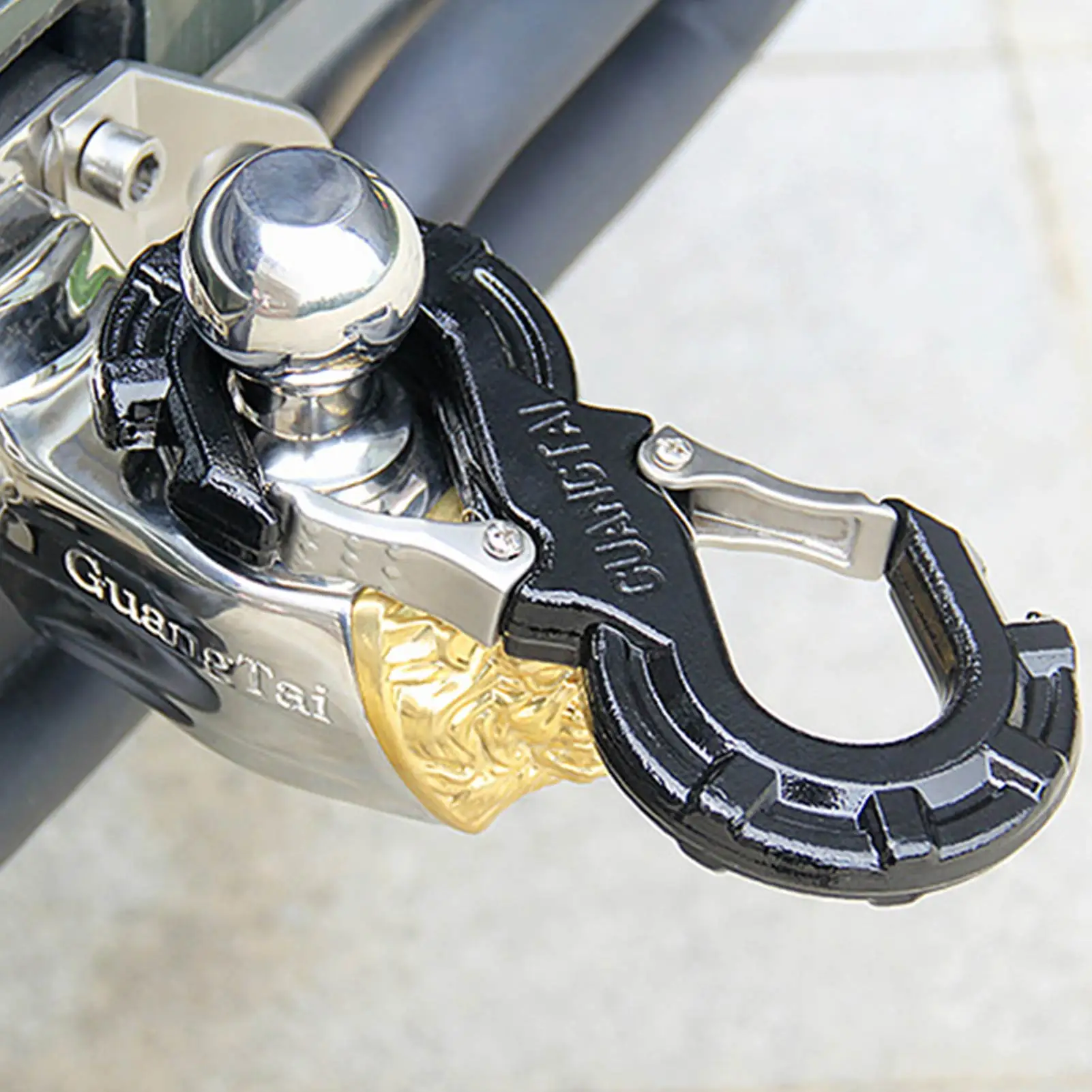 

Car Off-road Rescue Shackle S Hook High Strength Safety Rescue Rope Survival Tool Hook Durable Tool Car Universal Accessories