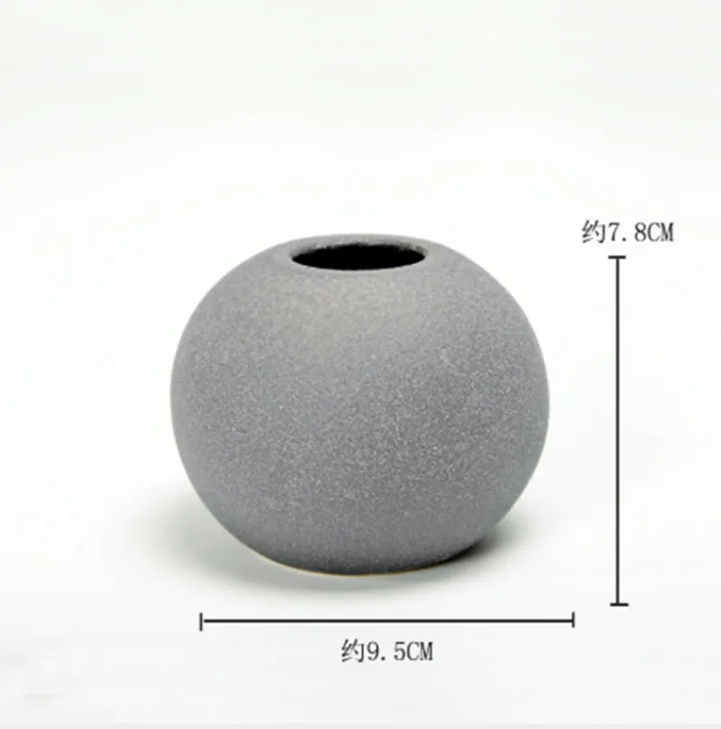 Средиземноморские фарфоровые вазы Керамическая Настольная ваза для цветов