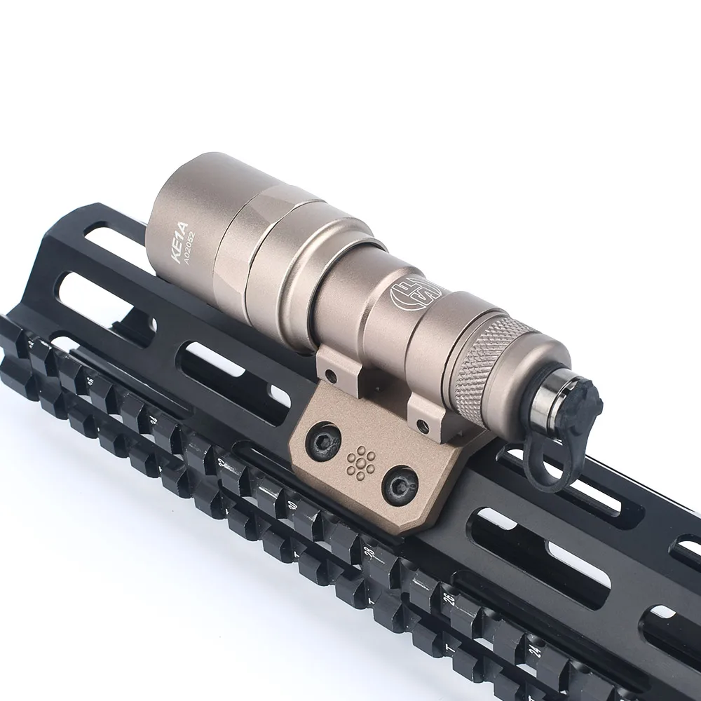 WADSN страйкбол Handguard Правый ангел Mlok Keymod Rail офсетное Боковое крепление для M300 M600
