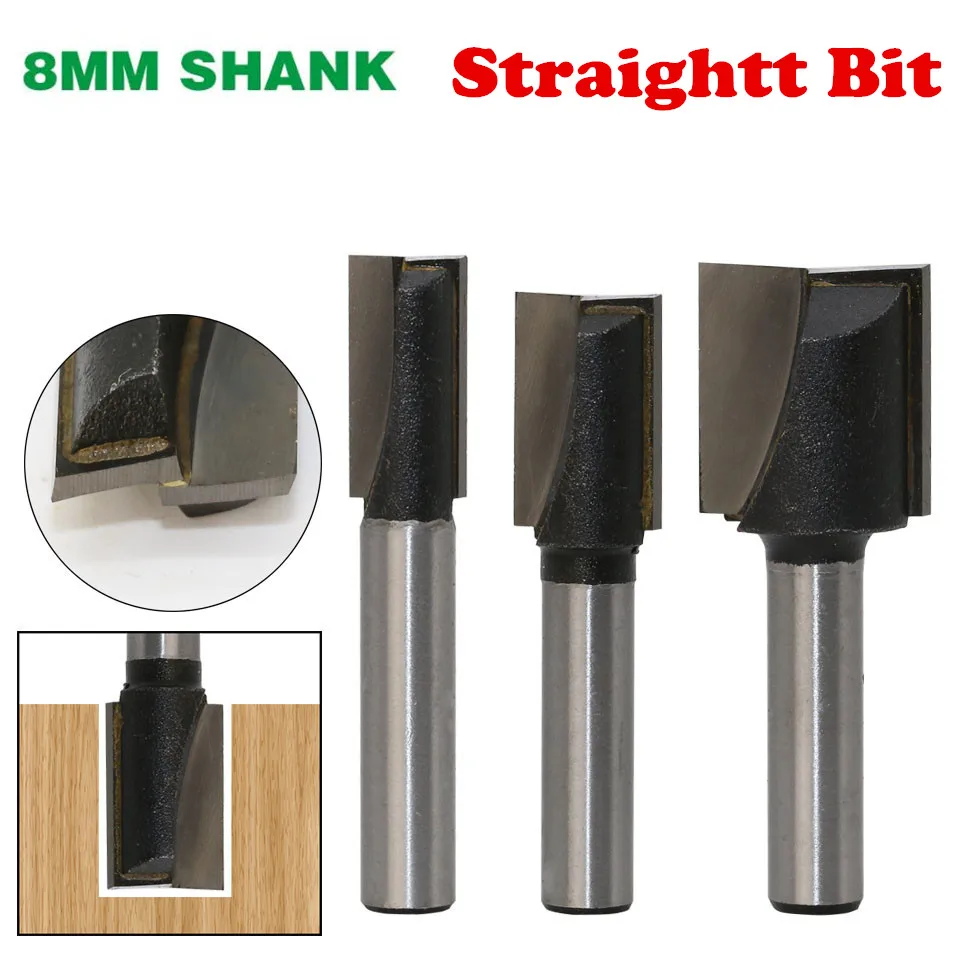 Высококачественные Деревообрабатывающие фрезерные фрезы 1 шт. 8 мм|Фреза| |