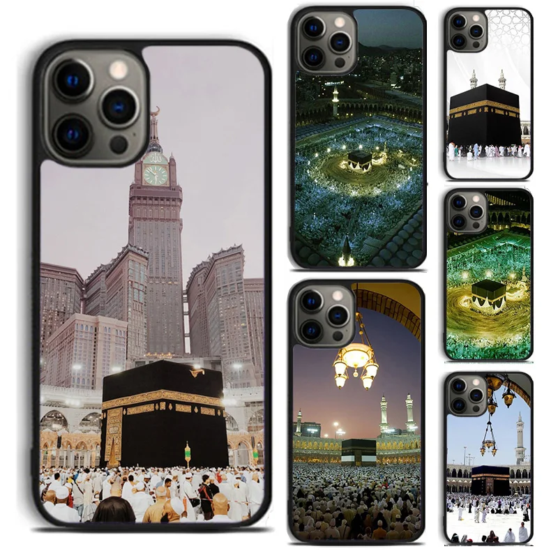 Чехол для телефона с изображением Священной мечети для iPhone 14 5 6 7 8 Plus X XR XS SE2020 Apple 11 12 13 mini Pro Max Galaxy S21 S22ultra