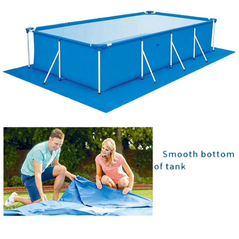 

500X300 cm Square Pool Ground Cloth,Swimming Pool Ground Fabric Inflatable Cover Tent Ground Cloth Waterproof Floor Mat