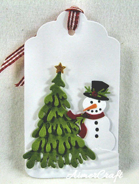 Металлические Вырубные штампы в виде рождественской елки зеркальные