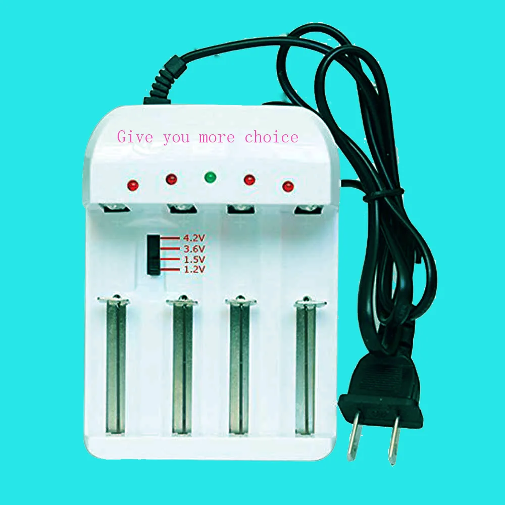 4 слота USB вилка Быстрая зарядка зарядное устройство защита от короткого замыкания AAA, AA зарядные устройства для aa батарей