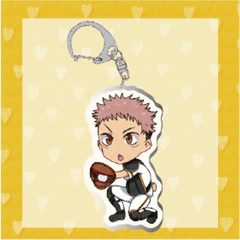 

Anime Jujutsu Kaisen Inumaki Toge Acrylic Cute Keychain Cosplay Cartoon Keyring School Bag Itabag Pendant Toys Accessories Gifts
