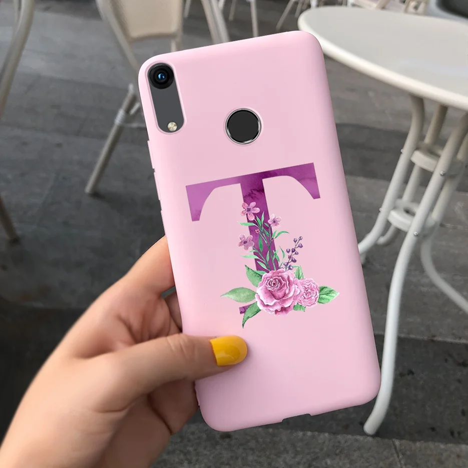 Чехол для Honor 8A 6 09 дюйма мягкий силиконовый чехол с милыми буквами Huawei 8 A