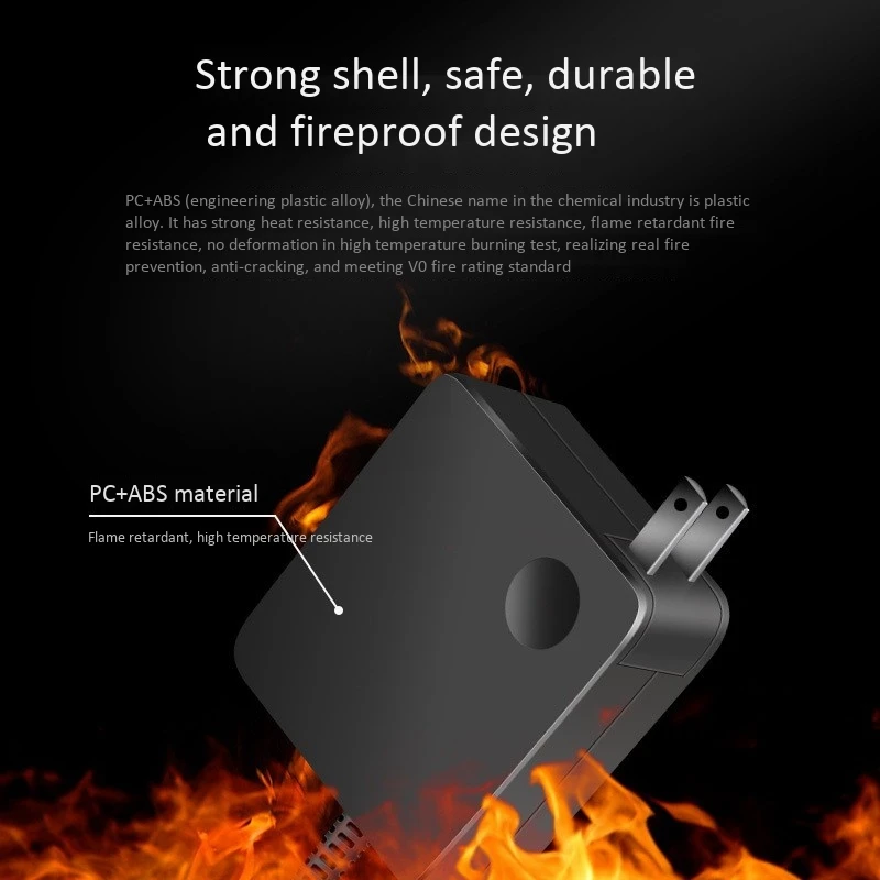 

65W 20V/3.25A Power Adapter Square Round Port 1.8M Laptop Charger for Lenovo Yoga 710 510, 710S, FLEX 4(US Plug)