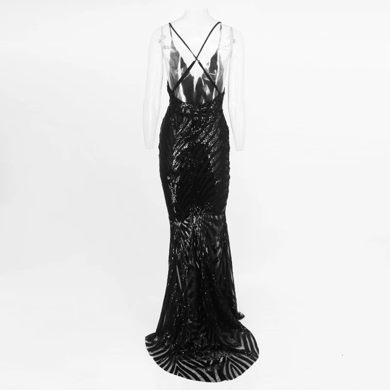 Slaygirl, Осенние вечерние женские платья,, v-образный вырез, длинное, открытая спина, сексуальное платье, облегающее, с блестками, на бретельках, крест, макси платье, элегантное, Vestidos