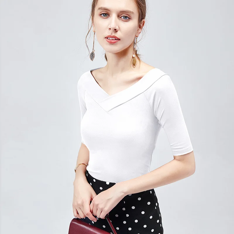 ClothesT-Shirt Женская мода 2019 женские осенние Топы Футболка женская одежда