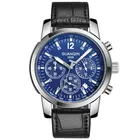 Высококачественные мужские часы GUANQIN, модные роскошные многофункциональные водонепроницаемые кварцевые часы, повседневные деловые часы с кожаным ремешком