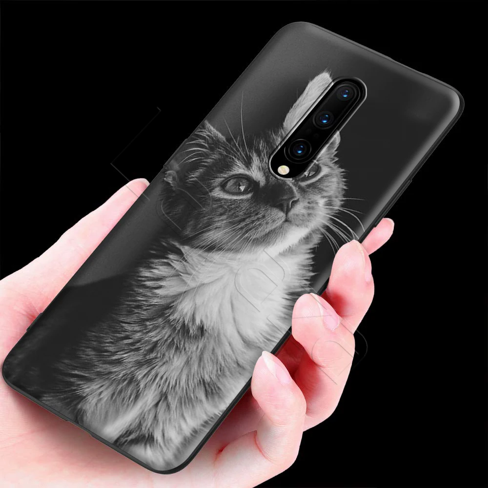Силиконовый чехол Lavaza с черными кошачьими зелеными глазами для Oneplus 7 Pro 6 6t 5