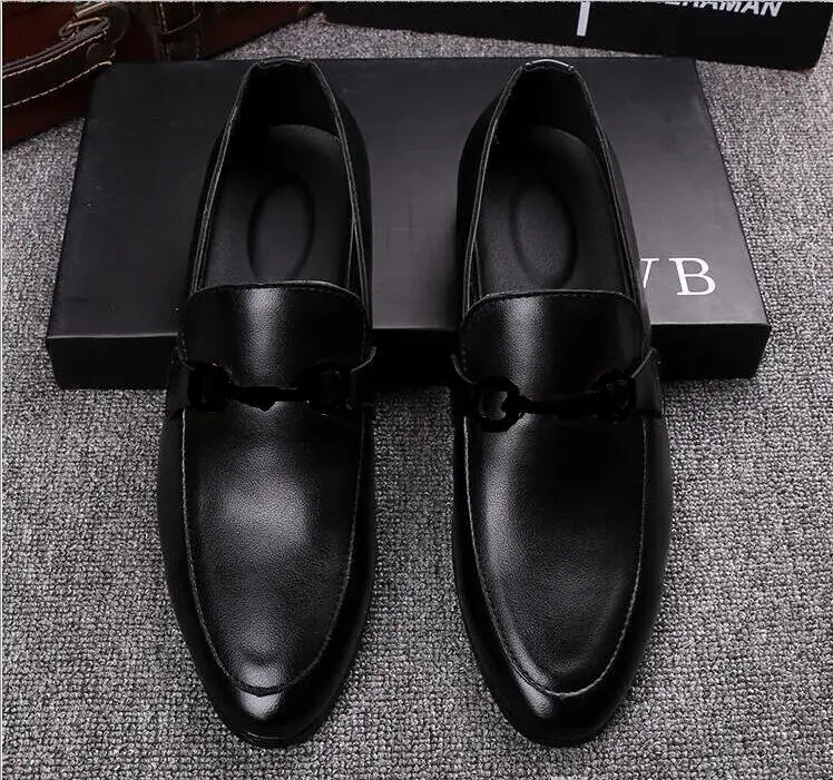 Высококачественная кожаная повседневная обувь для прогулок Модные Красные