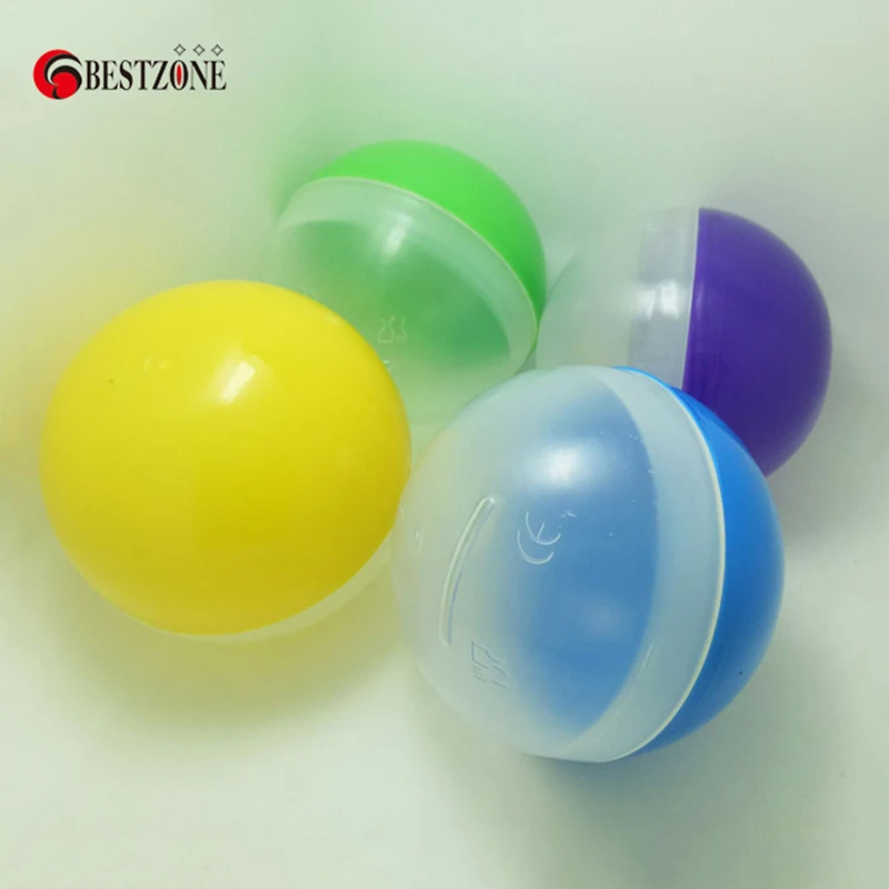 10 шт./лот 92 мм Диаметр игрушечные капсулы пластиковый PP с большим отверстием