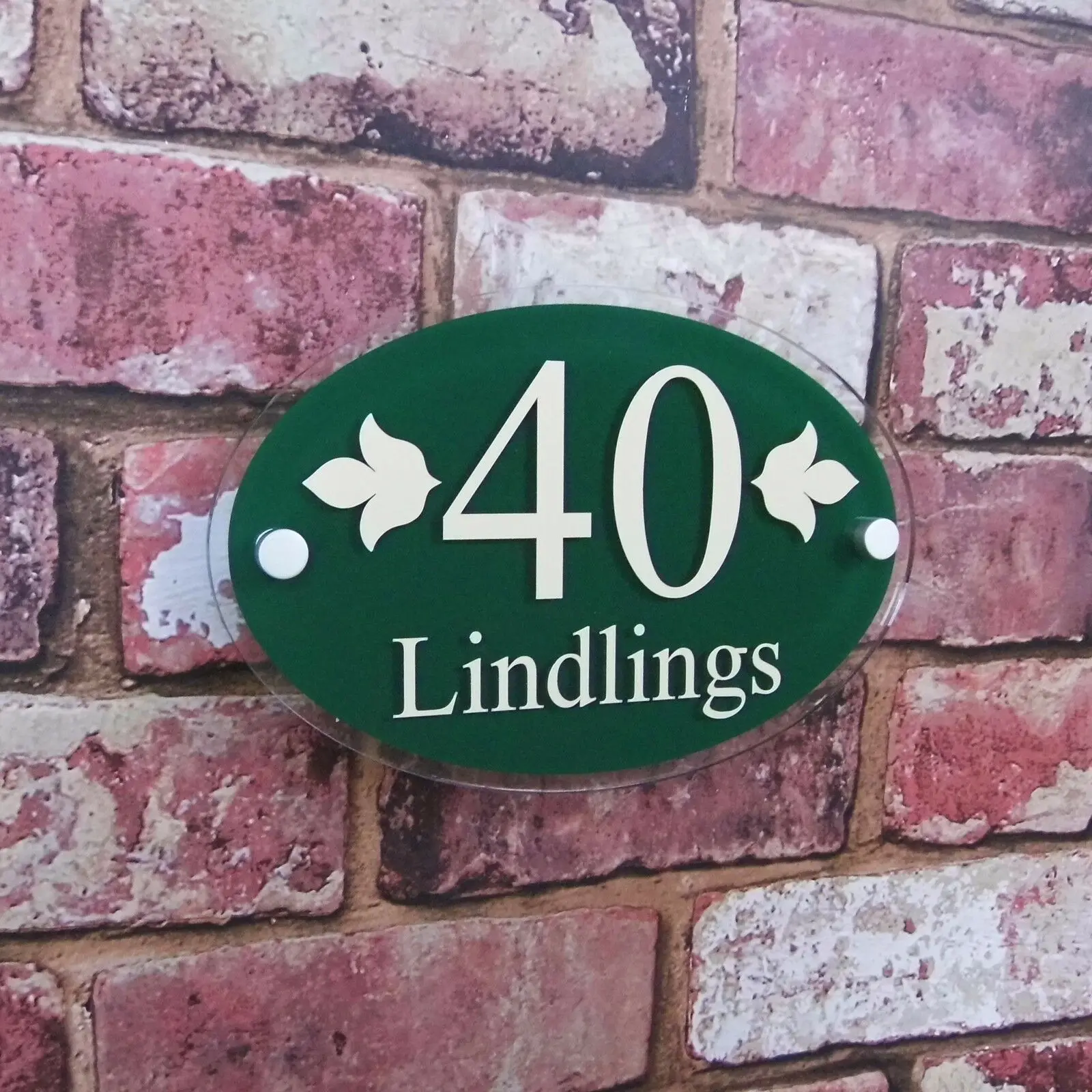 Акриловые таблички с номером дома современный внешний вид стеклянная табличка