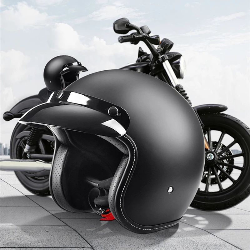 Полумассивный шлем для Harley KTM Kawasaki Enduro электровелосипеда диртбайка мотокросса