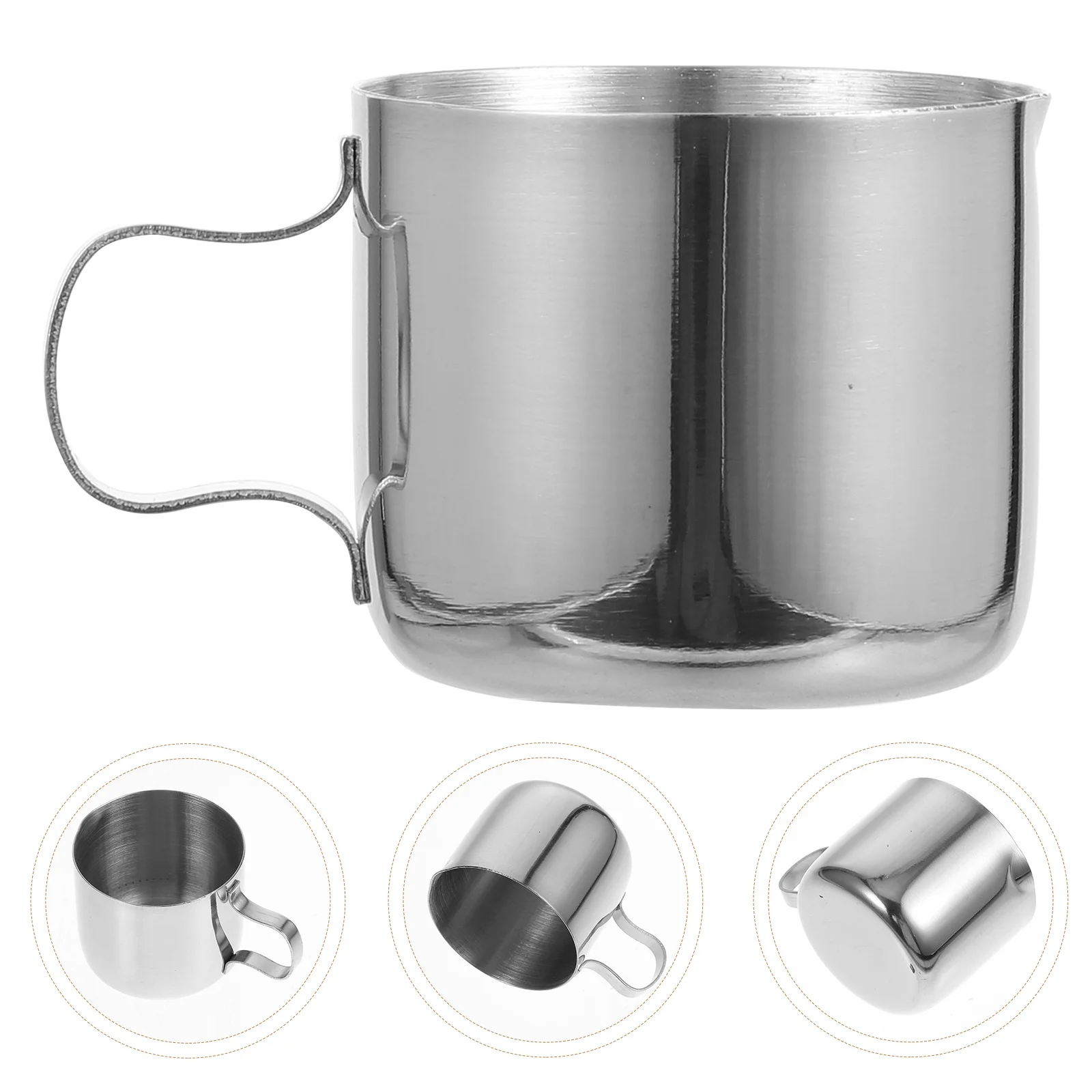 

1pc Durable Creative Water Mug Stainless Steel Coffee Mug Kitchen Supply