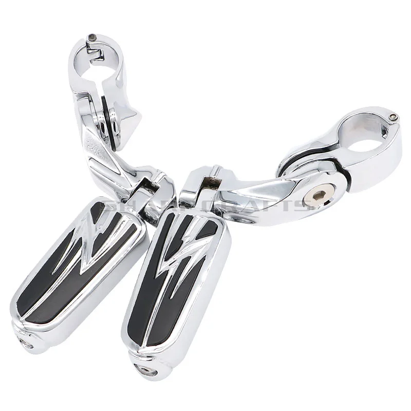 1 1/4 &quot1 25&quot шоссе защита двигателя зажимы подножки кронштейны крепления для Harley