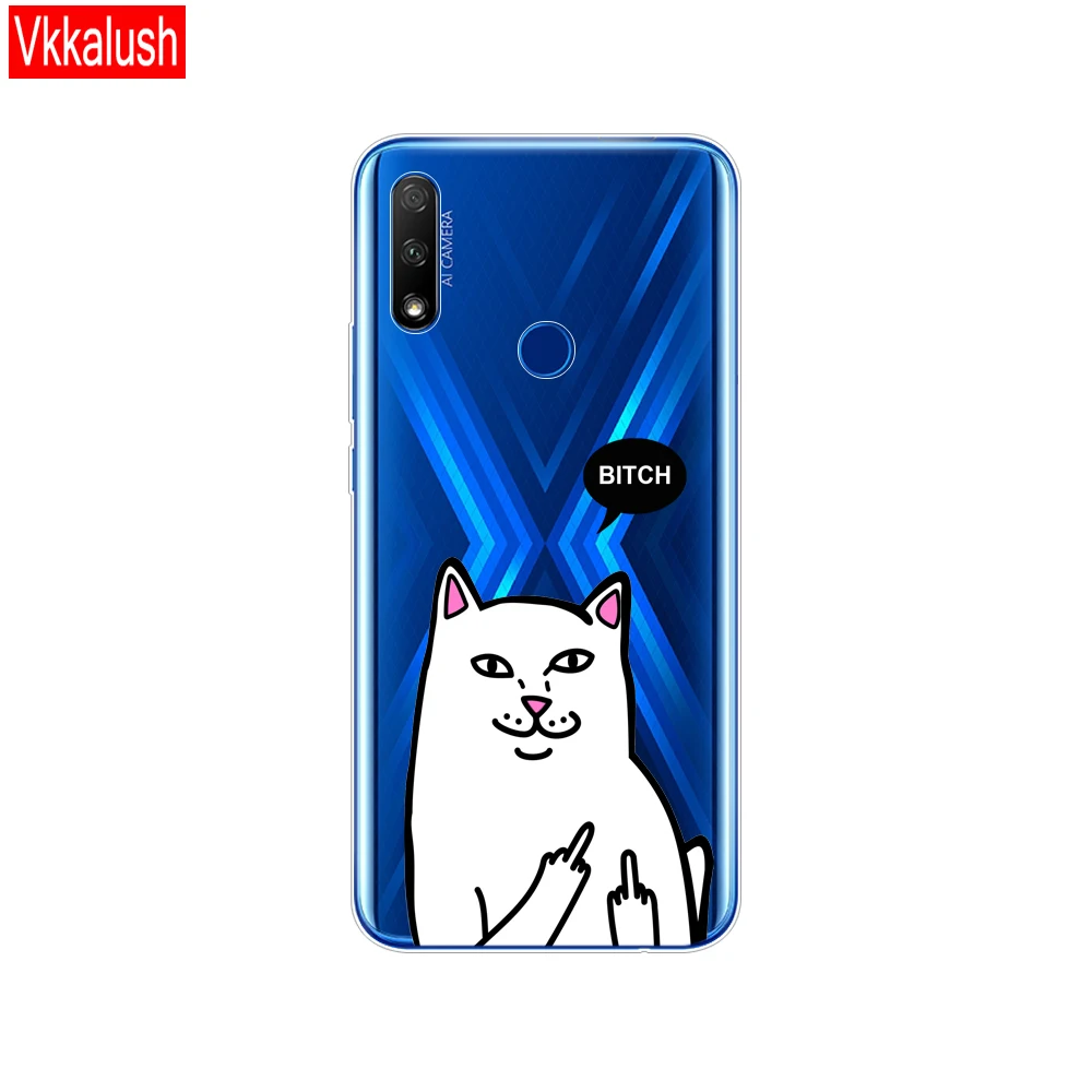80366 Для Honor 9X Global чехол Honor 9X Premium чехол Силиконовый ТПУ мягкий чехол для телефона для huawei Honor 9X Premium STK-LX1 бампер - Цвет: 80366