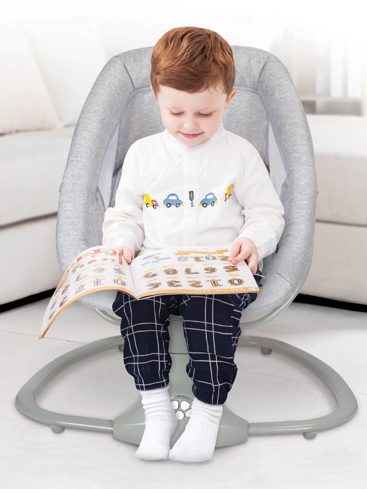 Electric baby rocking chair soothing cradle bed children's with artifact intelligent coax sleep | Обустройство дома
