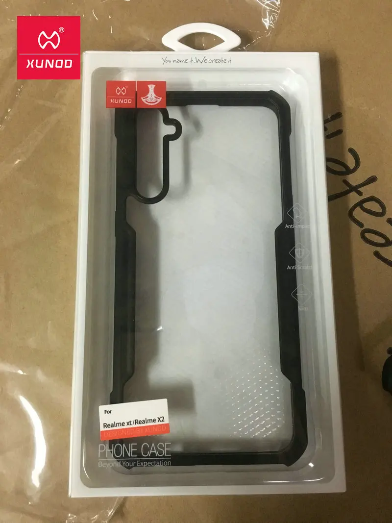 xundd shockproof case for realme xt case transparent cover protective airbag bumper soft shell for realme x2 case free global shipping