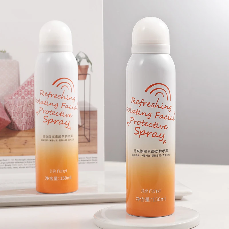 Освежающий защитный изоляционный спрей увлажняющий солнцезащитный изолирующий