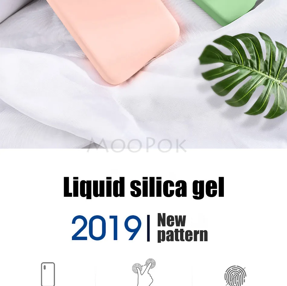 Жидкий силиконовый чехол Moopok для Xiaomi mi 9 SE 8 A2 Lite mi 5X 6X A1 Тонкий мягкий чехол s Red mi Note 7 8 Pro Red mi 6 6A 7 7A 8A