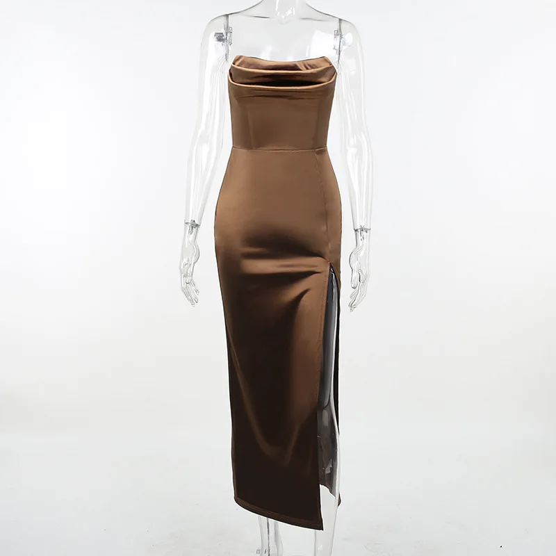 Осенне-зимняя одежда Праздничный Рождественский женский однотонный атласный