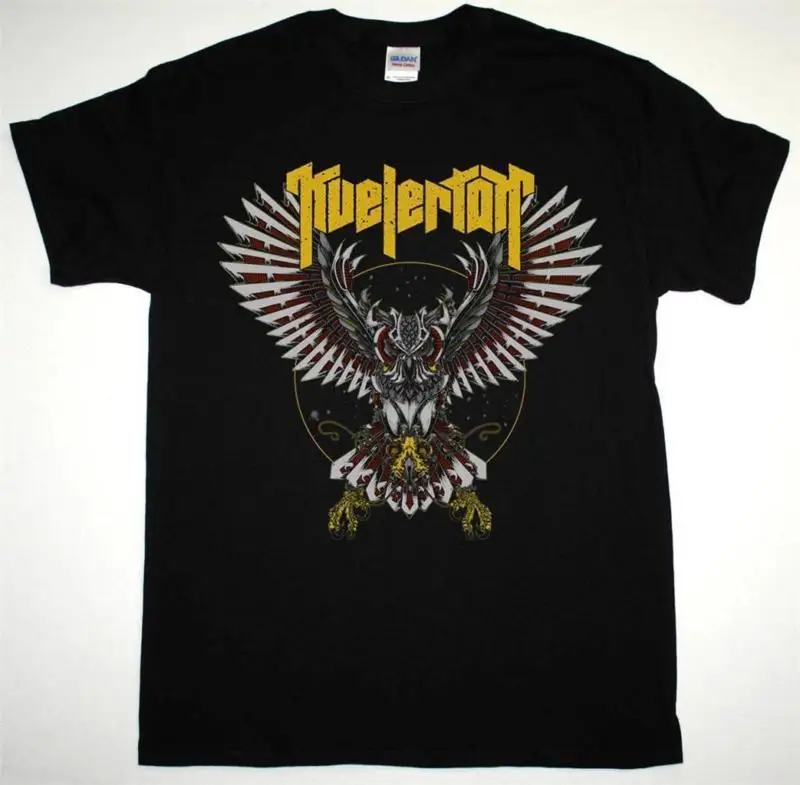 KVELERTAK робот Сова норвежский Металл турбонегро баронесса Новая Черная футболка