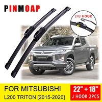 for mitsubishi l200 triton 2015 2016 2017 2018 2019 2020 front windscreen wiper blades cutter car accessories u j type