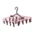 Export quality 24 clip folding hanger pink