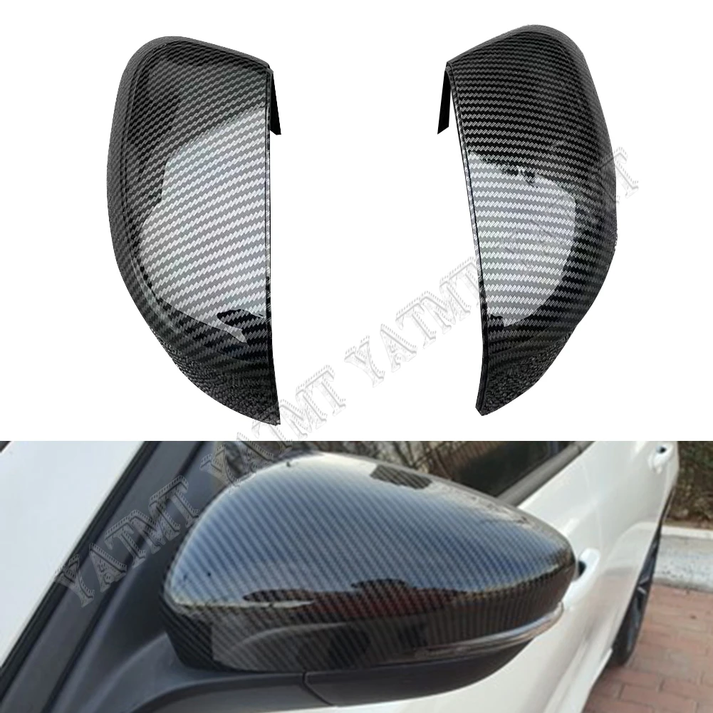 

ABS Car Rear View Mirror For Ford Focus 2012 2013 2014 2015 2016 2017 2018 Carbon Fiber Printed