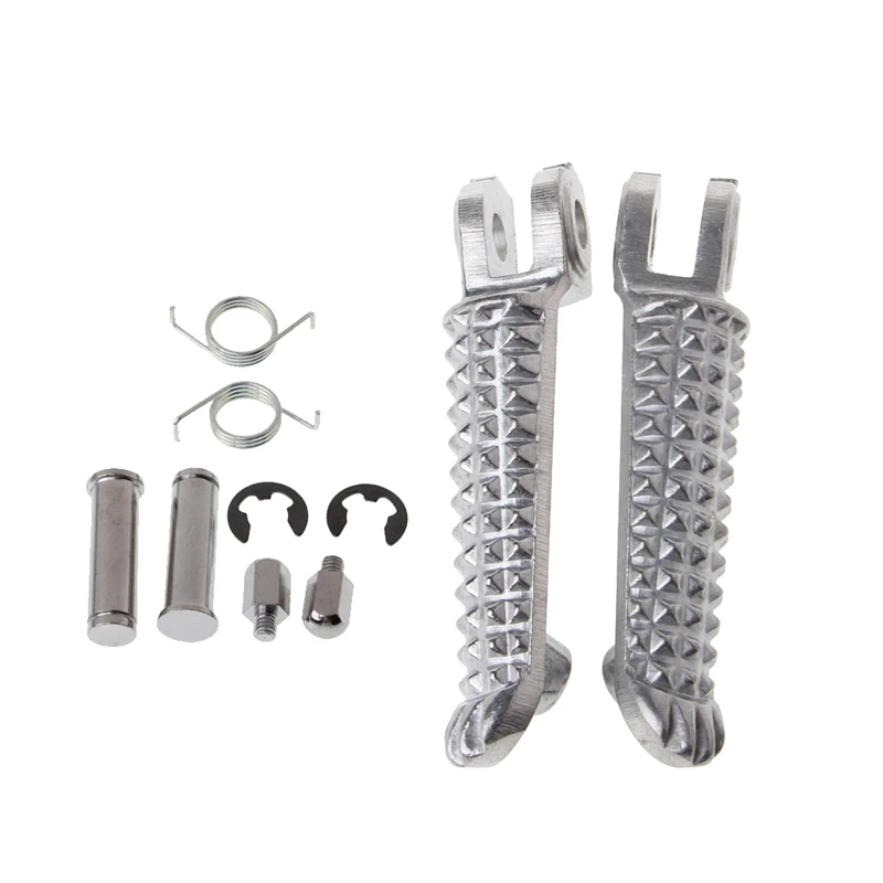 Высокое качество Серебро Мотоцикл алюминиевой передней подножки для YAMAHA YZF R1 R6