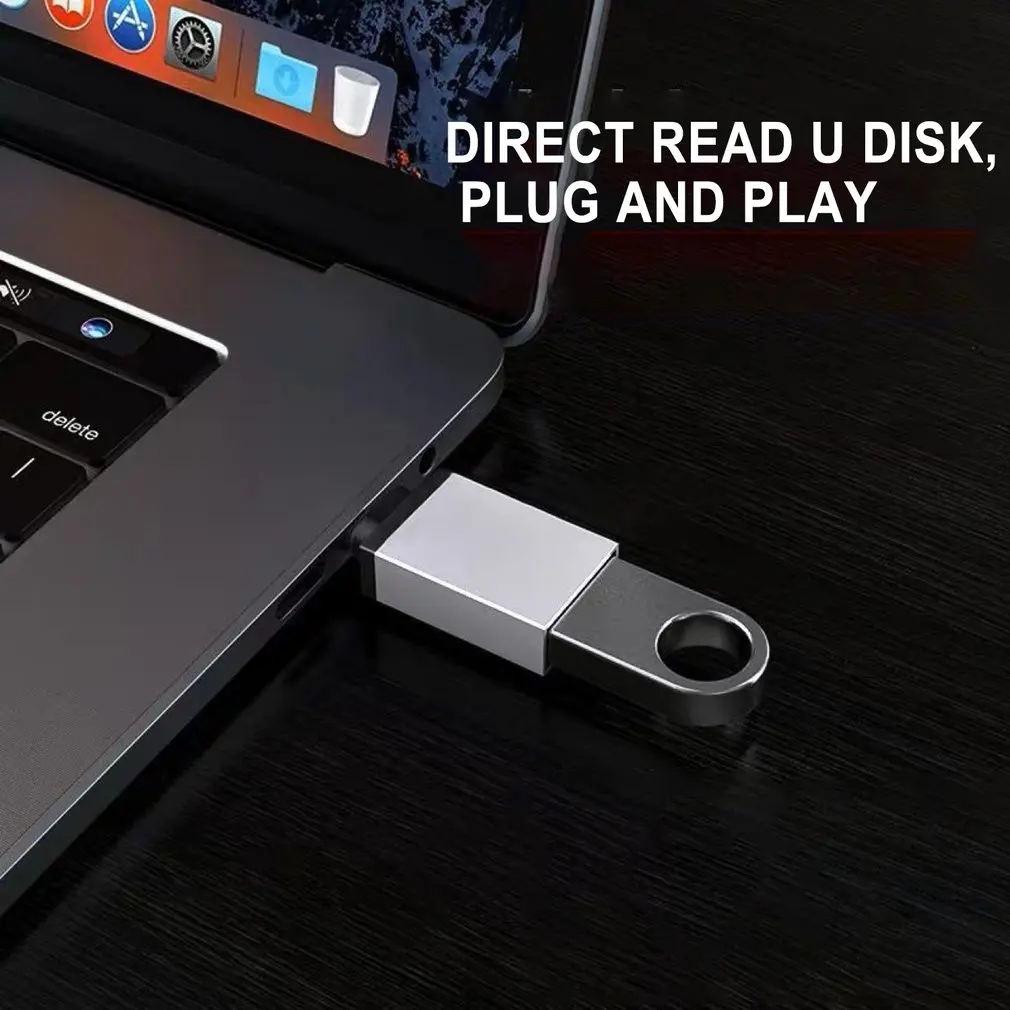 Адаптер OTG кабель Micro USB + Тип C меньше мобильный телефон компьютер загрузки