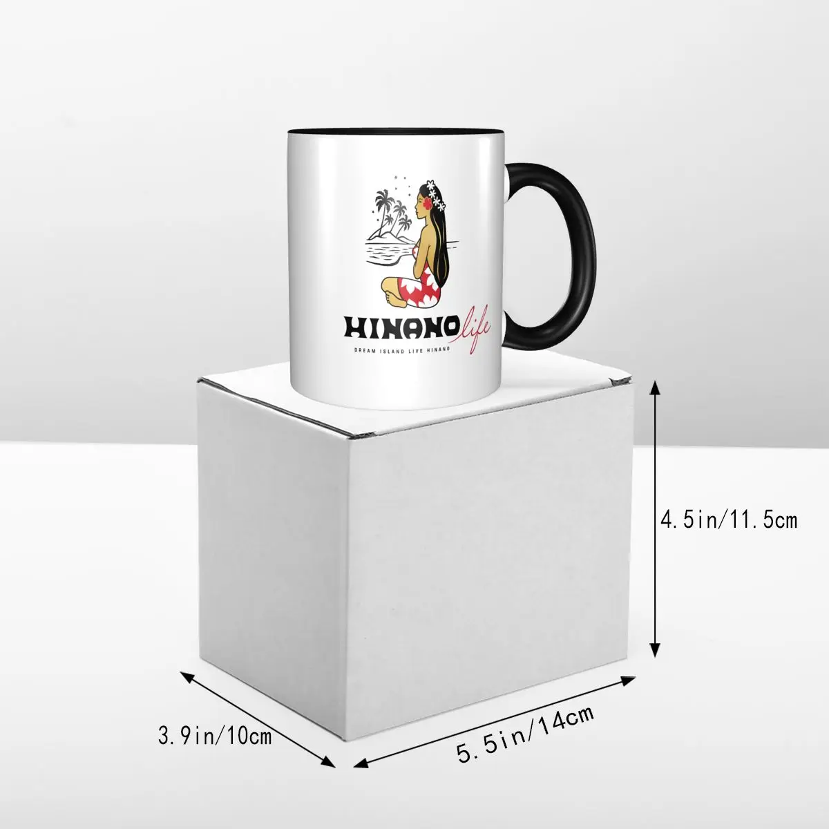 Hinano Таити 837 кружка чашки кофейная чашка посуда для напитков Сакура керамическая