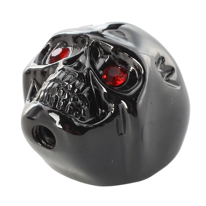 

3pcs Electric Guitar Skull Head Volume Control Knobs---Black