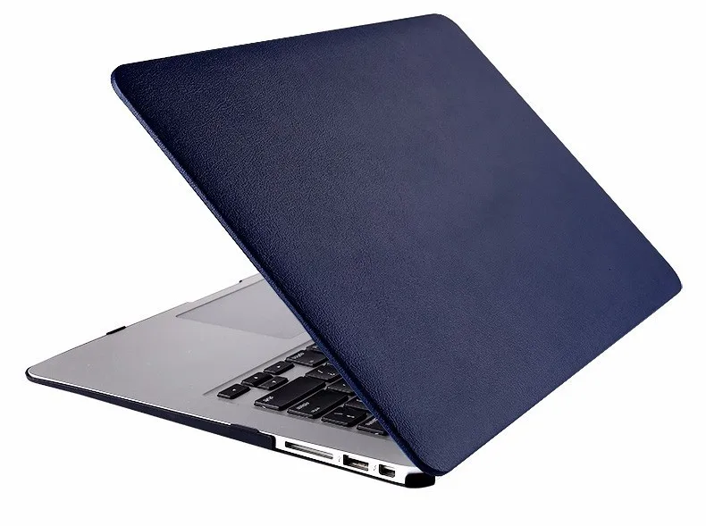 Ноутбук из искусственной кожи чехол для Apple Mac Book Air 11,6 12 13,3 Pro retina 13 15 сумка для ноутбука чехол для Macbook Pro 13 с сенсорной панелью