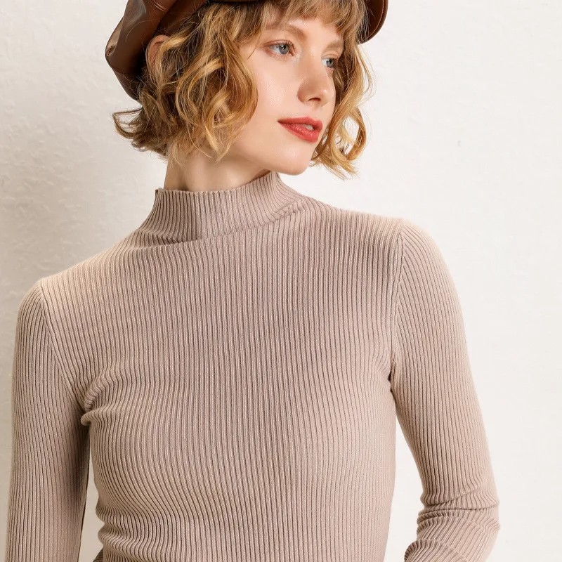 Шерхуре 2019 женский осенний свитер с длинным рукавом Женский вязаный тонкий