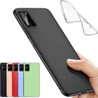 Мягкий чехол для Samsung galaxy note 20 plus, фиолетовый, желтый прозрачный силиконовый чехол для samsung galaxy note 20 plus, чехол