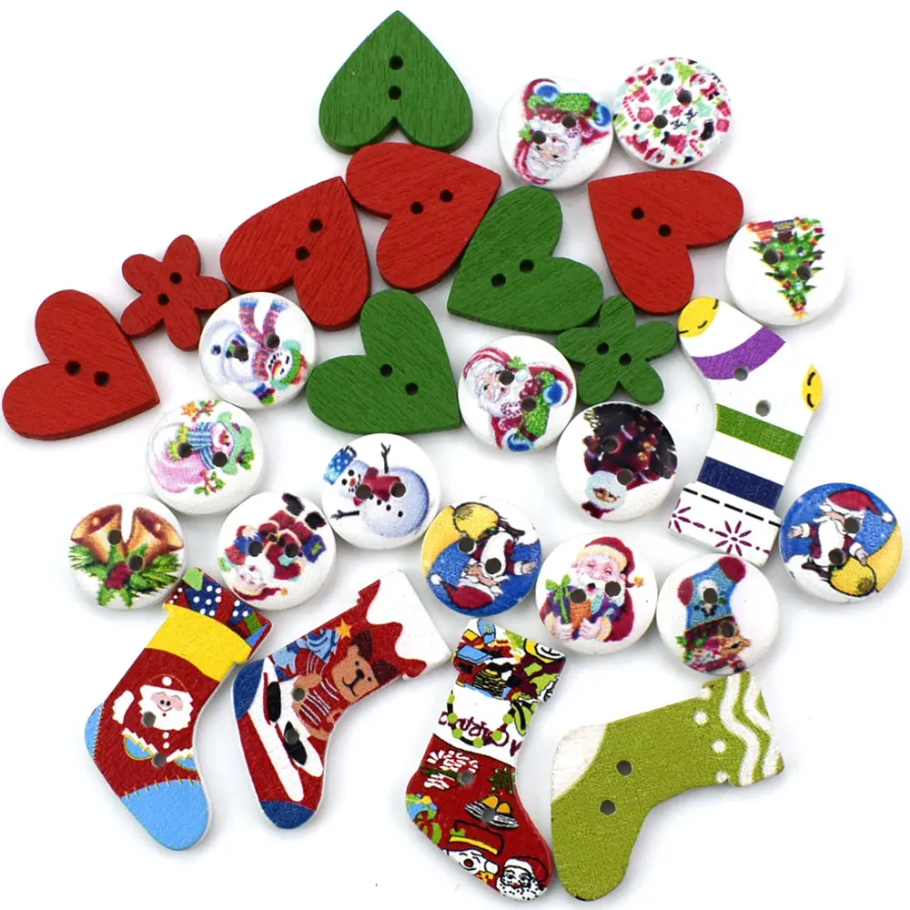 500 шт красные цветы деревянные кнопки деревянная кнопка рубашка DIY Подушка