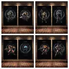 Картина на холсте из сериала убийца дума