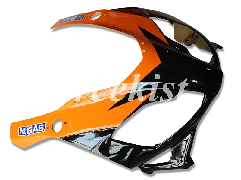 Billig Spritzguss Neue ABS Voll Verkleidungen Kit Fit Für Aprilia RS125 125 2006 2007 2008 2009 2010 2011 RS4 Freies Benutzerdefinierte Orange Rot