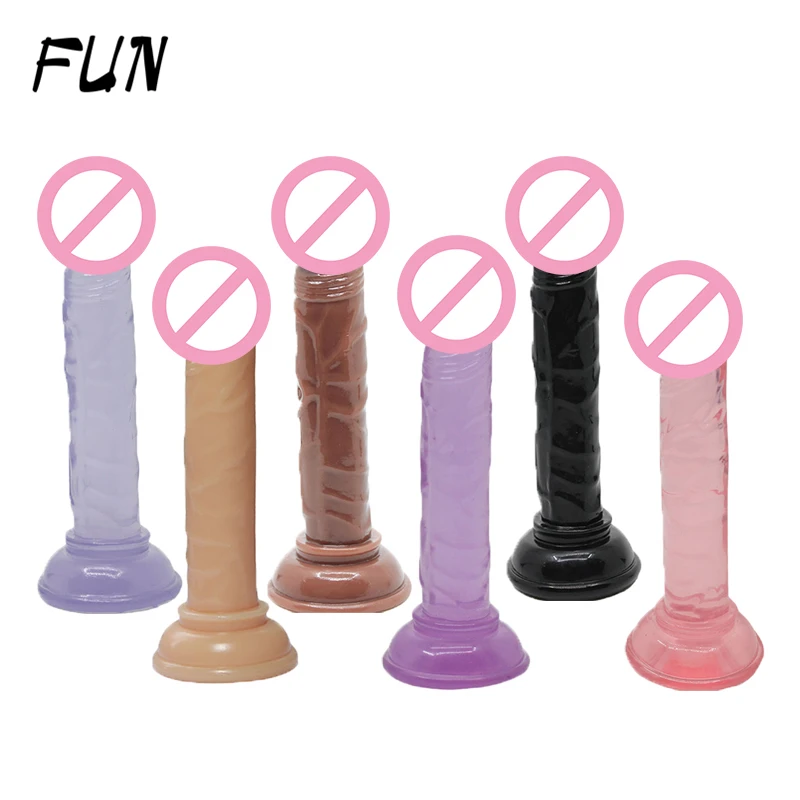 Секс магазин фаллоимитатор Анальная пробка фалос лесбиянок Didlo всасывающий