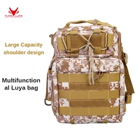 purelure camouflage multifunctional shoulder bag luya shoulder bag outdoor fishing gear and equipment