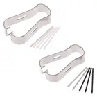 1 Набор сенсорных наконечников для сенсорного стилуса с металлическим зажимом для Samsung Galaxy Tab S3 T820 T825S4 T830 серии стилус аксессуары