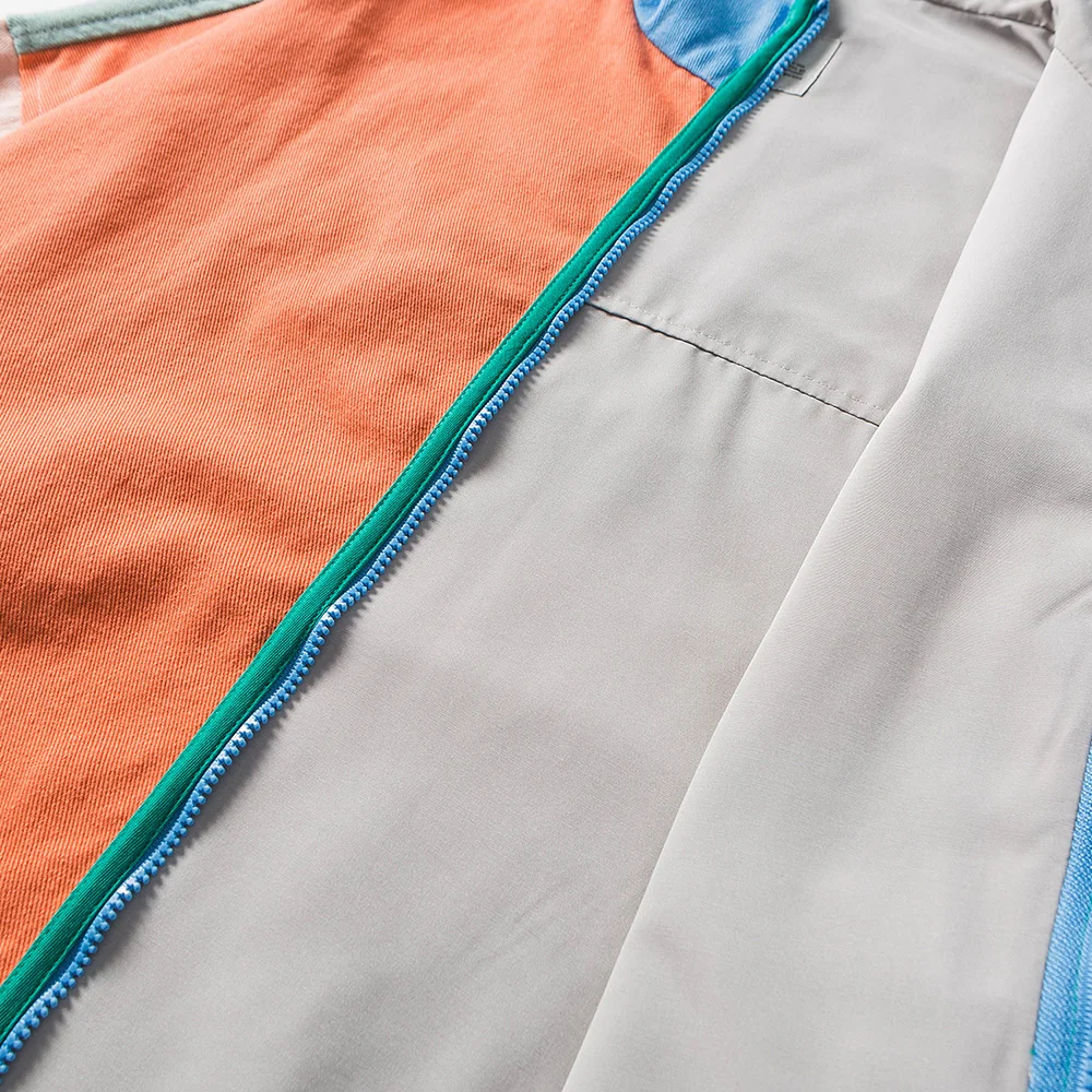 

Aolamegs Jackets Men Patchwork Double-Sided Wearable Baseball Varsity Men's Jacket Sports Coats Harajuku Windbreaker Streetwear