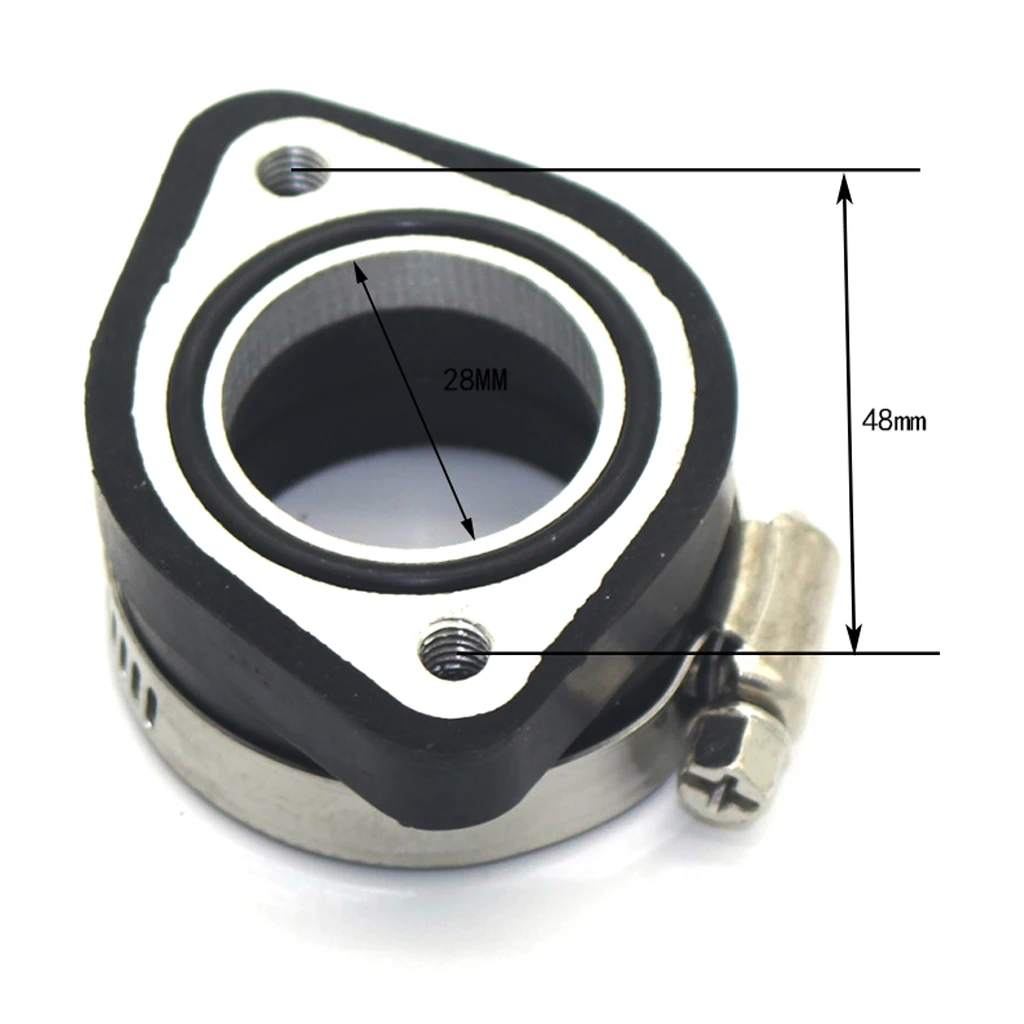 Резиновый впускной коллектор Boot Carb Joint 28 мм 35 для Mikuni VM24 Keihin OKO KOSO карбюратор ATV UTV