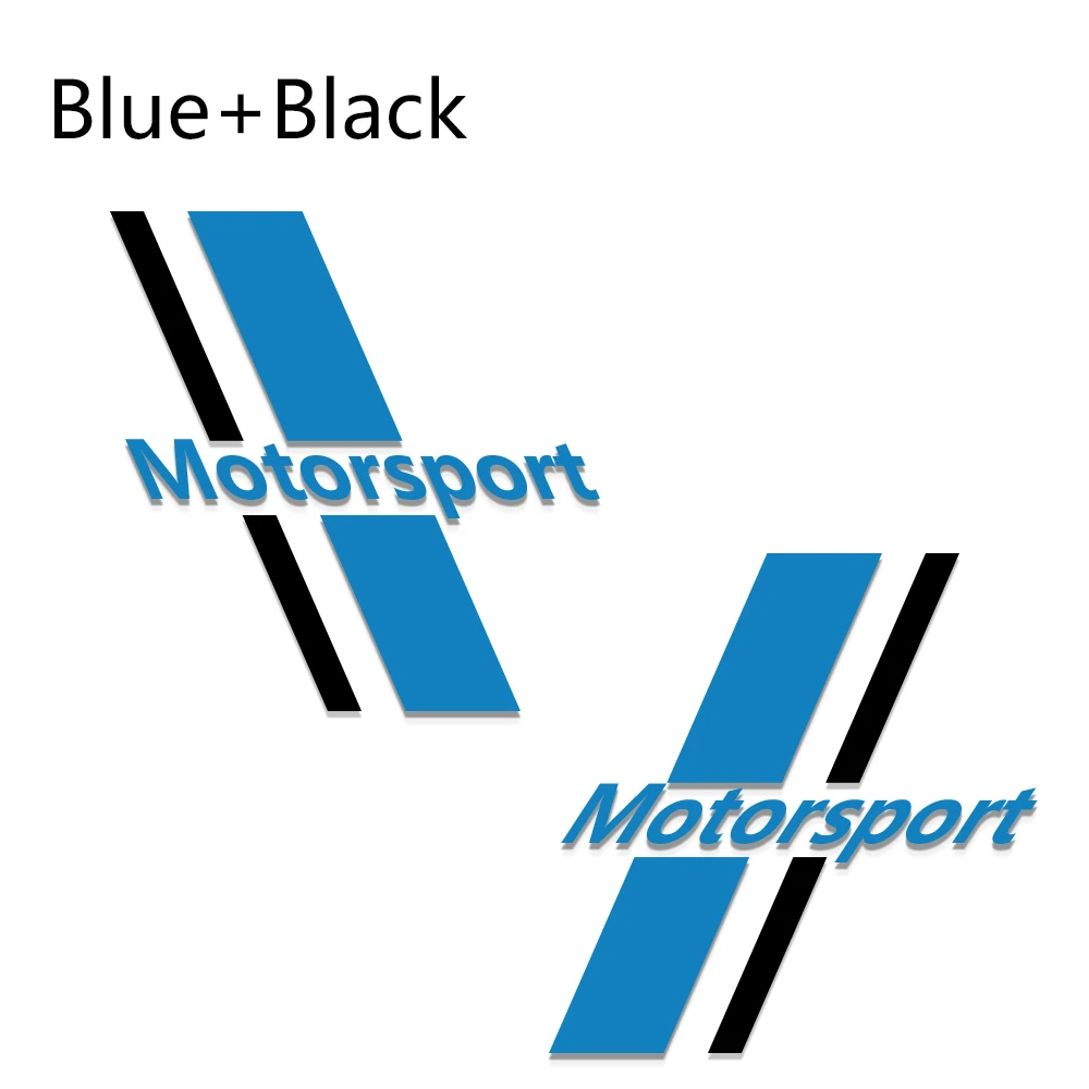 Glossy Blue 2 шт., Автомобильные Боковые Полосатые наклейки, авто виниловые наклейки, смешные наклейки, тюнинг автомобилей, автомобилей, сделай сам, декоративные наклейки, стильные автомобильные аксессуары - Название цвета: Glossy Blue
